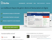 Tablet Screenshot of iscriba.com